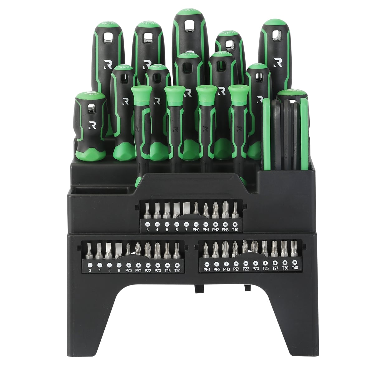 Rikä 54-Piece Professional Screwdriver | Bit and Hex Key Set